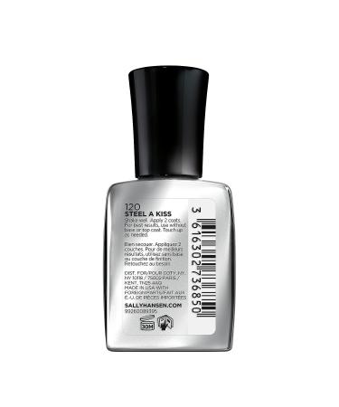 Sally Hansen Color Foil Nail Polish Steel A Kiss - 0.4 fl oz | Long-lasting Shine and Vibrant Color - Buy Online on GoSupps.com