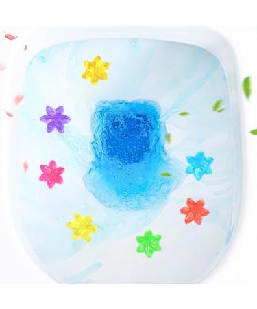 Fairnull Toilet Cleaning Gel 75g Toilet Gel Stamp Flower Refreshing Keep Clean and Long-lasting Fragrance for Toilet BowlsToilet Basins and Sinks A - Buy Online on GoSupps.com