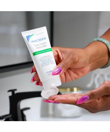 Vanicream Daily Facial Moisturizer with Hyaluronic Acid & Ceramides for Sensitive Skin - 3 fl oz (Pack of 2) | Best International Shipping - Buy Online on GoSupps.com
