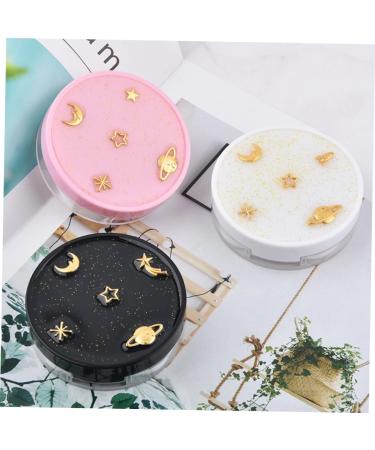 Homsfou 2 Series Box Glasses Case - Lens Organizer & Contact Lens Storage Container for Tweezers Lentils & Accessories - Buy Online on GoSupps.com