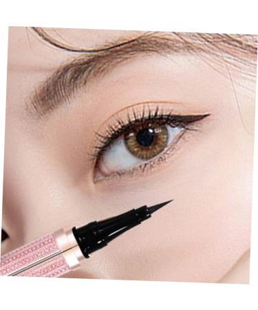 Healeved 2pcs Eyeliner Lash Glue Pen Eye Liner Liquid Liner Black Eye Liner Pencils Eye Makeup Skinned Pink - Buy Online on GoSupps.com