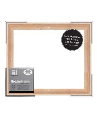Ampersand Floaterframe for Wood Panels, 7/8 Inch Depth, Thin, 11X14 Inch, Maple (FTHIN781114M) 11X14 Maple -7/8 Inch Depth Thin