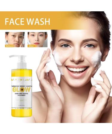 Turmeric Glow Combo Skincare Set - Anti-Aging Face Wash Scrub & Moisturizer for Wrinkles - Soothing Hydrating Turmeric Skincare for Face & Body - Buy Online on GoSupps.com