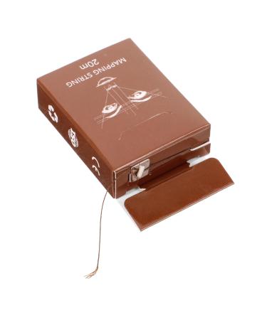PAMINGONO 1 Box String Ruler Eyebrow Locating Ruler Eyebrow Liner Light Brown Ink Line