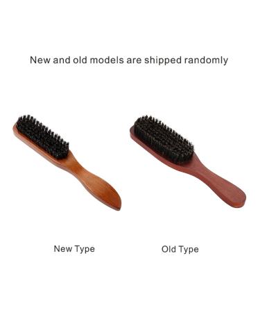 Semme Wild Boar Bristle Brush - Professional Shave Beard & Mustache Cleaning Brush for Salon & Home Use - Buy Online on GoSupps.com