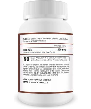 Bhumija Lifesciences Triphala Capsules 60's - (Pack of Five) - Buy Online on GoSupps.com