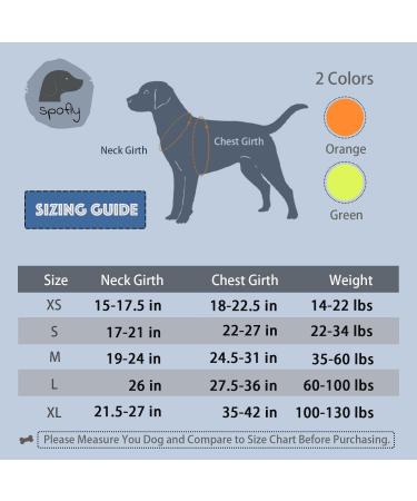 SPOTFLY Blaze Orange Dog Vest - Reflective Hunting Jacket for Medium Dogs - Buy Online on GoSupps.com