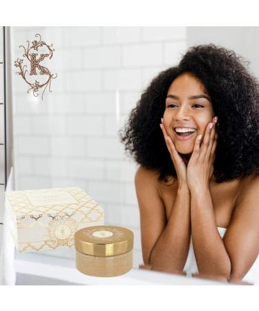 Shelley Kyle Tiramani Sugar Body Scrub - Gentle Exfoliator with Shea Butter for Softer Radiant Skin - 300ml - International Shipping Available - Buy Online on GoSupps.com