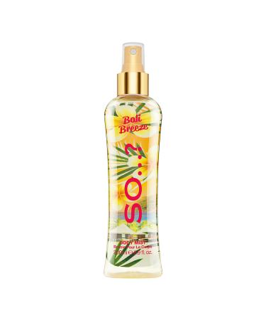 So Bali Breeze Body Mist - Perfume for Women with Tropical Aroma - Body Spray for Women with Coconut Almond and Vanilla Notes - 6.9 oz 6.76 Fl Oz (Pack of 1) Bali Breeze
