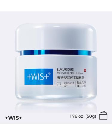 WIS Long-Lasting Moisturizing Soothing Repair Cream | Daily Face Care for Dry & Sensitive Skin | Algae & Pine Cone Extracts | Paraben-Free & Cruelty-Free (1.76 Fl Oz - Buy Online on GoSupps.com
