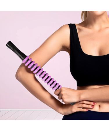 Colcolo Body Massager | Comfortable Rolling Tool for Athletes | Manual Calf & Thigh Massage Device | Violet Color - Enhance Your Recovery - Buy Online on GoSupps.com