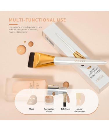 Docolor Flat Foundation Brush for Liquid Makeup - Ultra Thin Premium Face Makeup Tool for Flawless Blending & Application - Buy Online on GoSupps.com