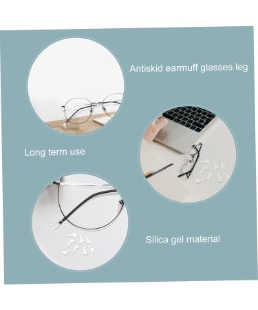 Gogogmy Anti-Slip Glasses Leg Covers 150pcs Soft Silicone Holders for Glasses & Handlebar Secure & Comfortable - Buy Online on GoSupps.com