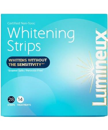 Lumineux Bandes de blanchiment des dents 14 traitements - Sans peroxyde - mail sans danger pour les dents plus blanches - Blanchiment sans sensibilit - Dentiste formul - Sans sensibilit