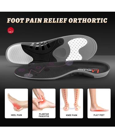 Plantar Fasciitis Insoles for Heavy Duty Support | Arch Support for Flat Feet | Orthotic Insoles for Men & Women - XS Size (4-5.5 Men / 6-7.5 Women - Buy Online on GoSupps.com