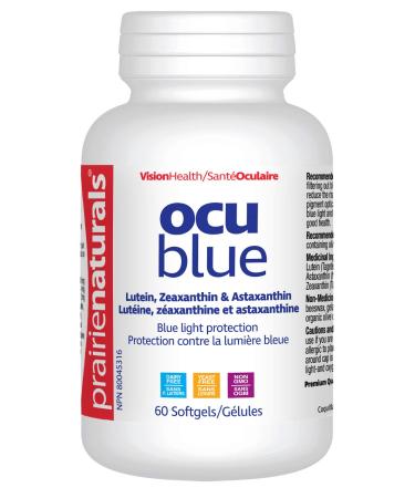 Prairie Naturals Ocu-Blue Supplement Softgel - 60 Count