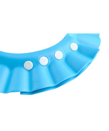 Buy ISO TRADE Blue Shower Cap for Kids - Adjustable 13-15cm Swimming Cap with Ear & Eye Protection - Universal Fit 1835 - Buy Online on GoSupps.com