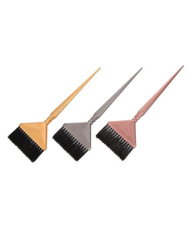 VICASKY 3 pi ces Lot de Pinceaux pour Coloration des Cheveux Brosses Tinting Ergonomiques avec Poils Souples Outils Coiffure Pratiques pour Salon et Usage Personnel
