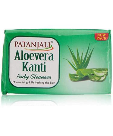 Patanjali Aloevera Kanti Body Cleanser - 150 g (Pack of 5)