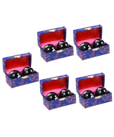 Gatuida 10 Stk massage globe Medicine ball rolling balls for hand exercises tool massage ball metal ball roller balls massage sport yoga-ball training ball the ball roll old handball