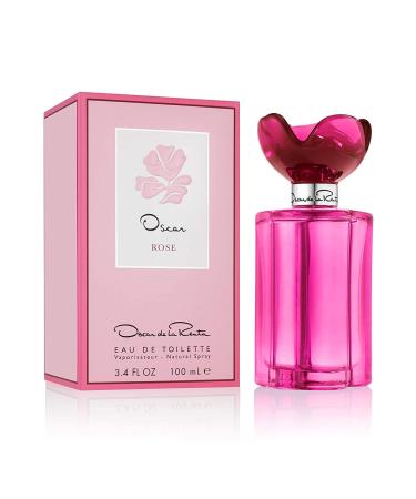 Oscar de la Renta Oscar Collection Rose Eau de Toilette Perfume Spray for Women 3.4 Fl. Oz.