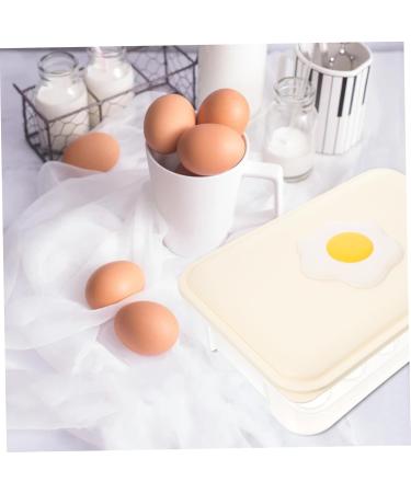 Zerodeko 1pc 24 Organizer Egg Case Refrigerator Fridge Household Compartment Tray Container Stackable Grid - Buy Online on GoSupps.com