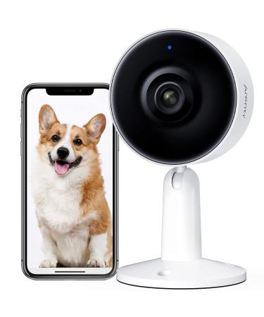 ARENTI Smart Pet Dog Cat Baby Camera with Phone App WiFi Security Camera Indoor Nanny Cam Home IP Camera 1080P Night Vision 2-Way In1