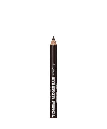 Ruby Kisses GoBrow Dark Brown Eyebrow Pencil | Longwear Wooden Pencil for Natural-Looking Brows - Buy Online on GoSupps.com