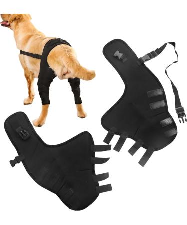 Rear Leg Knee Brace - Dog Leg Support Brace |Dog Acl Knee Brace | Canine Dog Wrist Brace Splint | Dog Hip Brace Support | Rear Leg Knee Brace | Protect Wounds | Prevent Injuries For Small Medium Dogs - Buy Online on GoSupps.com