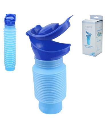 GoldTone Portable Travel Unrial for Men or Women | Travel Unisex Urinal for Adults or Kids 750 ML Leakproof Car Urine Container