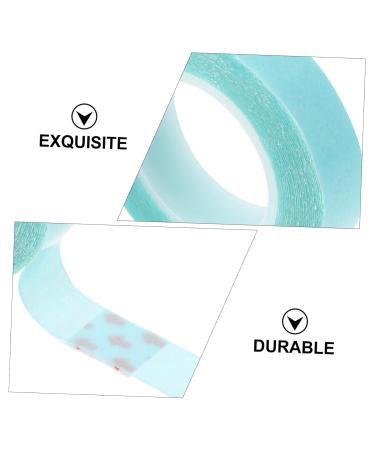 Angoily 8 Rolls Wig Double Sided Tape Waterproof Tape Lace Front Wig Tape Stickers Waterproof Blue Duct Tape Double-sided Tape Hair Patch Tape Sticker for Wig No Trace Glue Accessories - Buy Online on GoSupps.com