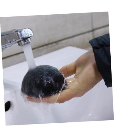 Healeved Konjac Face Cleansing Sponge | Natural Korean Facial Sponge for Deep Cleaning - Black - Buy Online on GoSupps.com