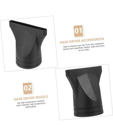 OHPHCALL 2pcs Blower Diffuser Straight Hair Dryer Nozzle Hair Dryer Accessory Hair Blower Nozzle - Buy Online on GoSupps.com