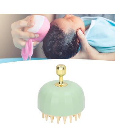 Scalp Massage Device - Silicone Hair Cleaning Shampoo Brush for Blood Circulation & Care - Buy Online on GoSupps.com