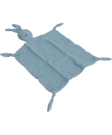 Shop Bunny Lovey Ceiling - Double-Lying Cotton Muslin for Comfort & Dental Relief (Blue) - International Shipping Available - Buy Online on GoSupps.com