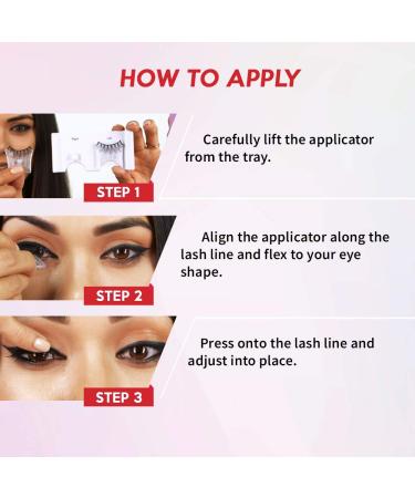 Ardell Self-Adhesive Wispies Black False Eyelashes - 4 Pack - Buy Online on GoSupps.com