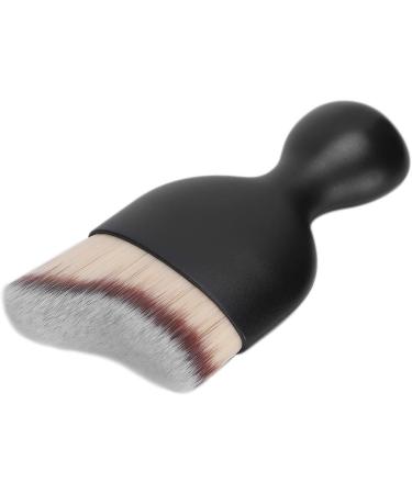 Foundation Makeup Brush Curving Wine Glass Shape Face Blush Base Multifunctional Makeup Brush for Blending Liquid Cream or Flawless Powder Foundation(grey) - Buy Online on GoSupps.com