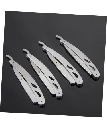 Angoily Vintage Shaver Holder for Men - 2 STK Foldable Razor Stand | Practical Manual Razor Holder for Stylish Grooming - Buy Online on GoSupps.com