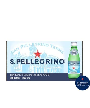 Buy San Pellegrino Sparkling Water (Glass) - 24 x 250ml | International Shipping Available - Buy Online on GoSupps.com
