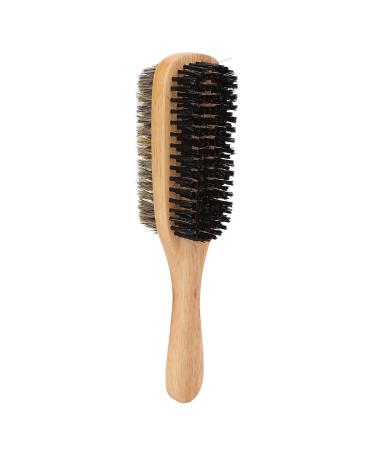 Premium Double-Sided Hair Brushes & Beard Styling Tools for Men | Natural Wood Handle & Razor Comb for Home Salon - Buy Online on GoSupps.com