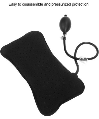 Shanrya Inflatable Lumbar Support Pillow Relieve Pain Inflatable Lumbar Cushion Reused for Patients with Low Back Pain - Buy Online on GoSupps.com