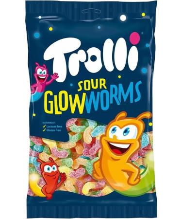Trolli All Flavour (Sour Glow Worms) by VIMIX - 05 Bags - Buy Online on GoSupps.com