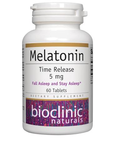 Bioclinic Naturals Melatonin Time Release 5 mg 60 tabs