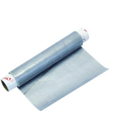 Dycem Non-Slip Material Roll for Daily Living - Silver 8 x 3.25ft Gripping Silicone Mat Cut to Shape Easy to Use Versatile for Kitchen Crafting and More