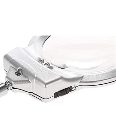 Lightweight Magnifying Glass Handheld 2/6X Hd Desktop Led Rechargeable Magnifier with Illumination for Handicrafts Reading/Maintenance Lofty Ambition - Buy Online on GoSupps.com