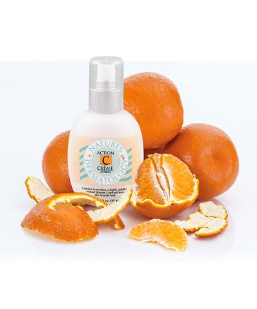 Jolie Action C Creme with Acerola Extract - Brightening Vitamin C Moisturizer for Collagen Diminishing Lines - Oil-Free - 3.3 oz Vanilla Citrus - International Shipping Available - Buy Online on GoSupps.com