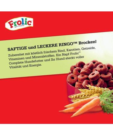 Frolic Dog Food - 7.5kg Multi Pack with Beef Carrots & Grains - 5 x 1.5kg Fresh Packs - Premium Dry Food for Dogs - International Shipping Available - Buy Online on GoSupps.com