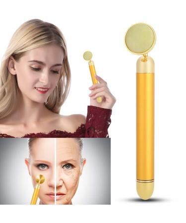 NATUDECO Electrical Facial Massage Device | Adjustable Jade Massager for Eye Fatigue & Dark Circles Relief - Buy Online on GoSupps.com