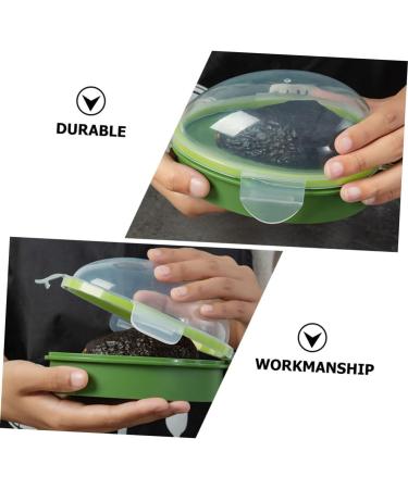 Alipis 2 pcs Refrigerator Garlic Reusable Supplies Gadget Organizer Lunch Kitchen Transparent Sealed 1 - Buy Online on GoSupps.com