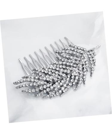 Angoily Bridal Headpiece Bridal Hair Accessories Pearl Hair Accessories Rhinestone Hair Clip Rhinestone Hair Comb Wedding Hair Comb Pearl Hair Clip Tiara Dress Bride Hair Dryer - Buy Online on GoSupps.com